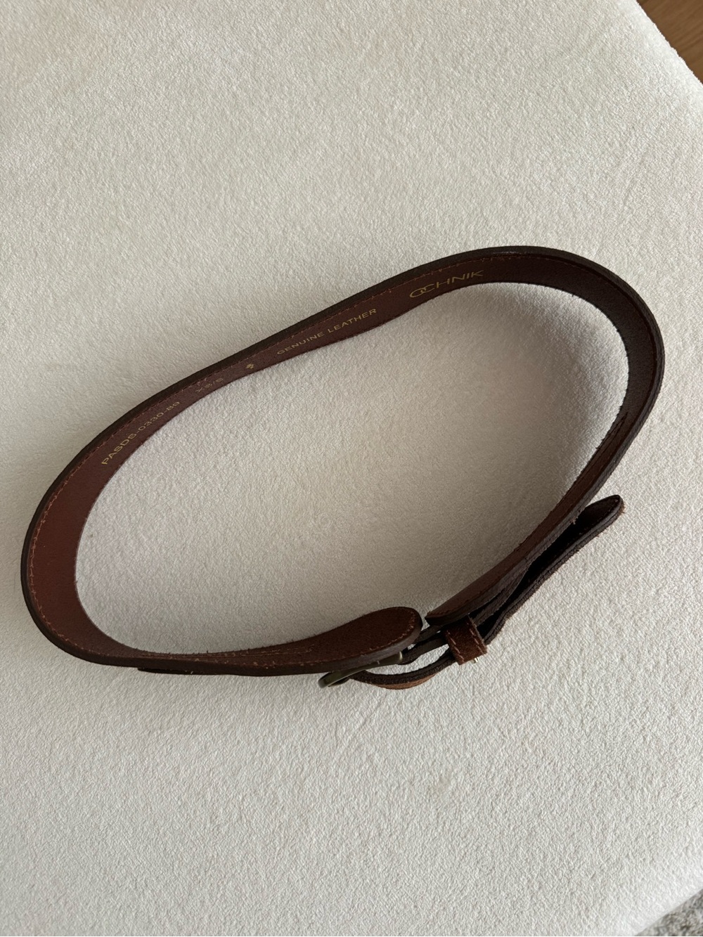 Genuine Leather 100% Suede Waist Belt - Picture 6 of 7